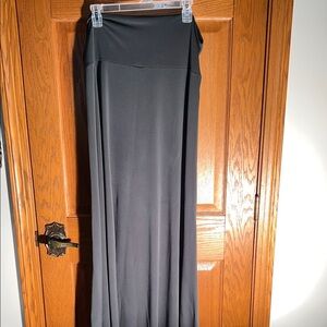 Elegant dark green Maxi Skirt